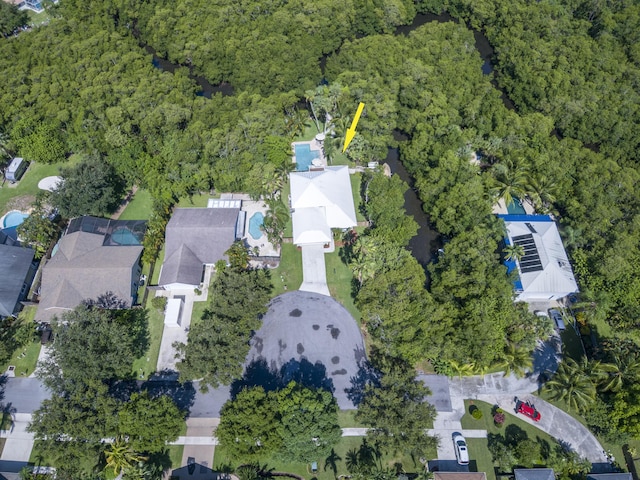 207 Jupiter Woods Dr, Jupiter, FL 33458 - aerial view of property's location with a forest