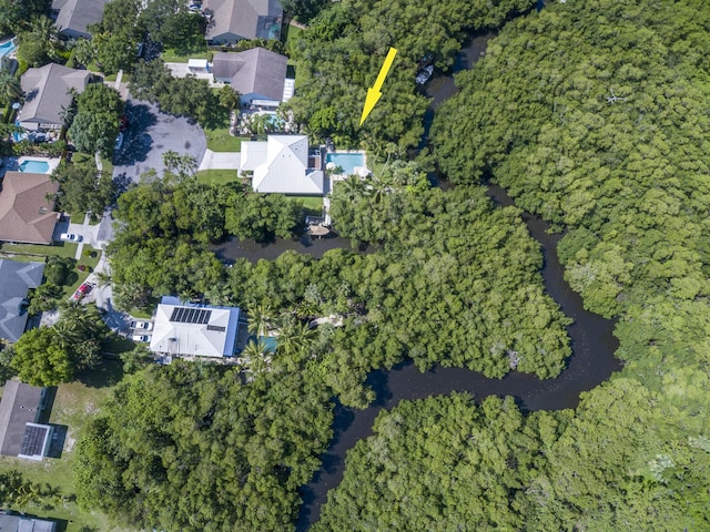 207 Jupiter Woods Dr, Jupiter, FL 33458 - aerial view of property and surrounding area featuring nearby suburban area