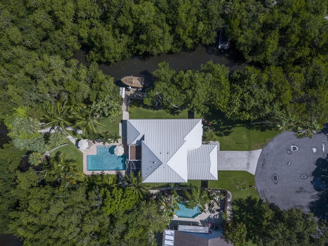 207 Jupiter Woods Dr, Jupiter, FL 33458 - aerial view of property and surrounding area featuring a pool