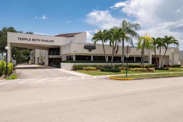 398 Mansfield Unit J, Boca Raton, FL 33434 - view of building exterior with uncovered parking