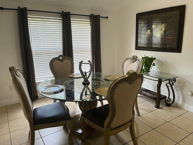 3718 SW Masilunas St, Port Saint Lucie, FL 34953 - dining space featuring light tile patterned floors