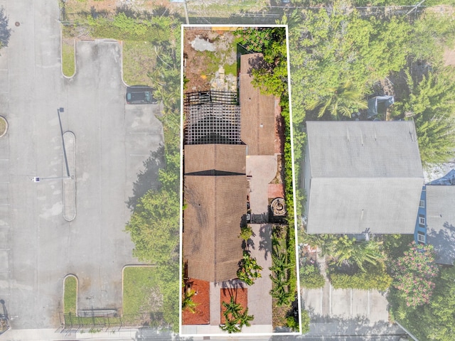 909 N L St, Lake Worth Beach, FL 33460 - aerial view of property's location featuring property boundaries highlighted