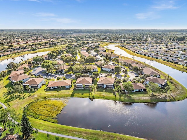 5869 Sugar Palm A Ct Unit A, Delray Beach, FL 33484 - aerial view of property's location featuring nearby suburban area and a large body of water