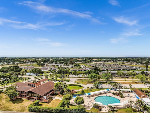 5869 Sugar Palm A Ct Unit A, Delray Beach, FL 33484 - bird's eye view of a pool