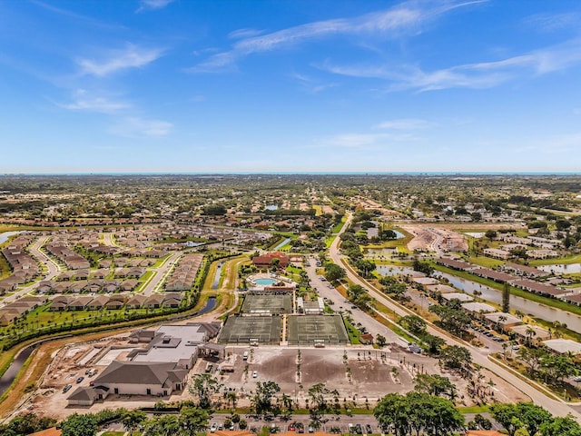 5869 Sugar Palm A Ct Unit A, Delray Beach, FL 33484 - aerial perspective of suburban area with a nearby body of water