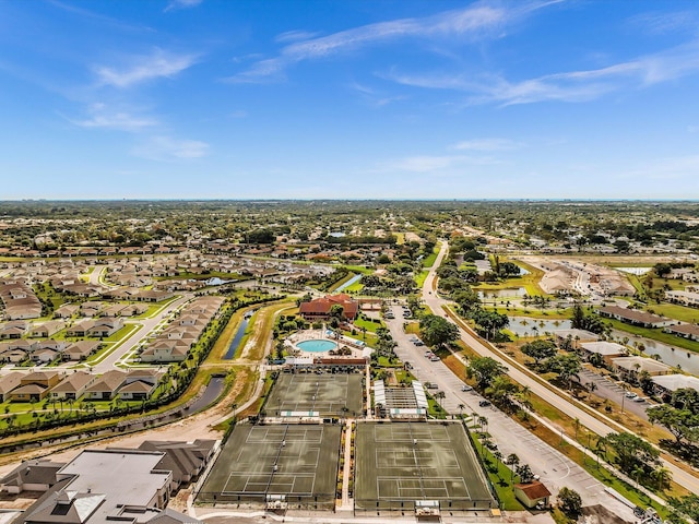 5869 Sugar Palm A Ct Unit A, Delray Beach, FL 33484 - aerial view of residential area with a nearby body of water