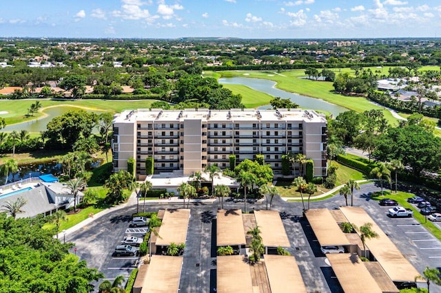6662 Boca Del Mar Dr Unit 118, Boca Raton, FL 33433 - aerial view of a golf course and a nearby body of water