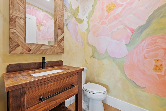 104 Hillcrest Dr, Sewalls Point, FL 34996 - bathroom with toilet and vanity