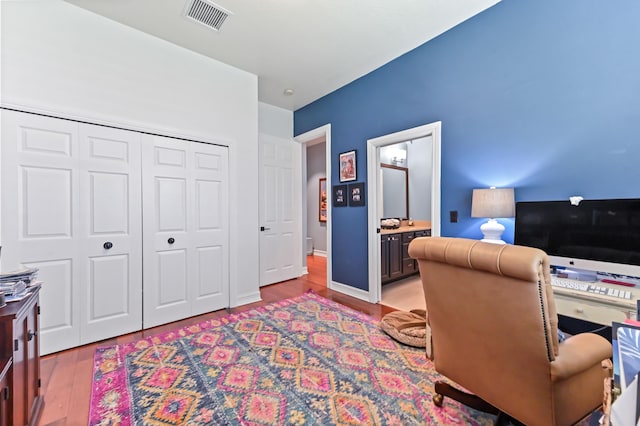 908 SW Squire Johns Ln, Palm City, FL 34990 - office space featuring wood finished floors