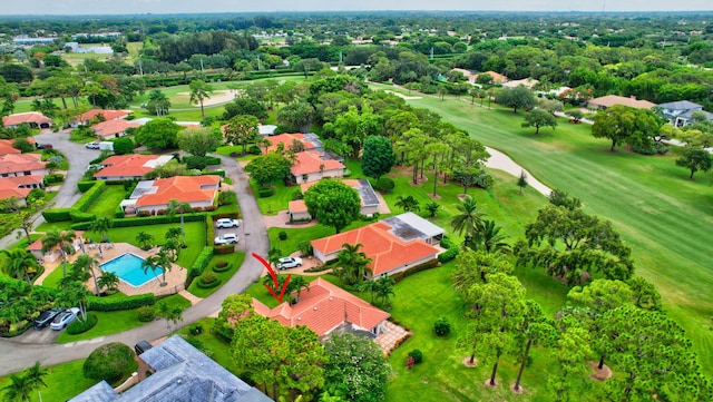 2 Fairway Dr, Boynton Beach, FL 33436 - aerial view of residential area featuring a golf course