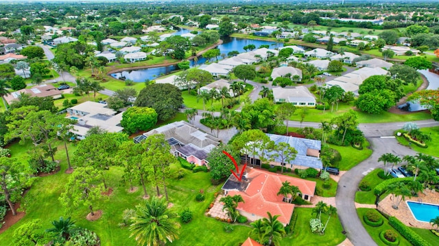 2 Fairway Dr, Boynton Beach, FL 33436 - aerial perspective of suburban area featuring a large body of water
