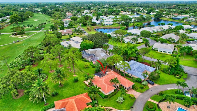 2 Fairway Dr, Boynton Beach, FL 33436 - aerial view of residential area featuring a nearby body of water and a local golf course