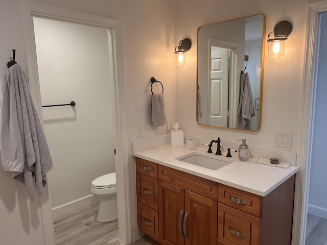 5710 Coach House F Cir Unit F, Boca Raton, FL 33486 - bathroom featuring vanity and wood finished floors