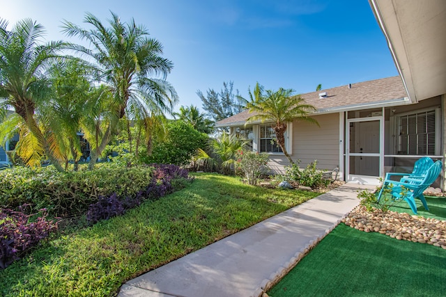 5064 El Claro Cir, West Palm Beach, FL 33415 - view of green lawn