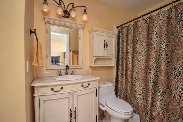 5064 El Claro Cir, West Palm Beach, FL 33415 - full bath featuring vanity and a shower with curtain