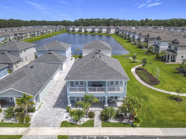 3121 Portofino Blvd, New Smyrna Beach, FL 32168 - aerial perspective of suburban area with a nearby body of water