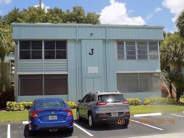 469 Normandy J 469, Delray Beach, FL 33484 - view of property featuring uncovered parking