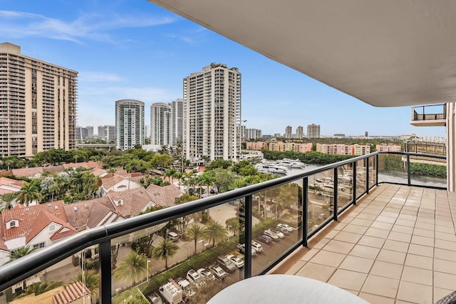 19667 Turnberry Way Unit 10C, Aventura, FL 33180 - balcony with a view of skyline