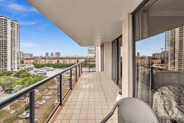 19667 Turnberry Way Unit 10C, Aventura, FL 33180 - balcony with a view of city