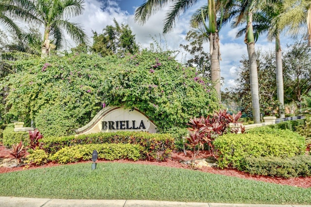 7271 Briella Dr, Boynton Beach, FL 33437 - view of community sign