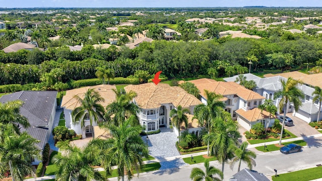 8168 Valhalla Dr, Delray Beach, FL 33446 - aerial perspective of suburban area
