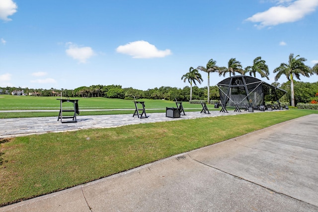 8168 Valhalla Dr, Delray Beach, FL 33446 - surrounding community with a yard