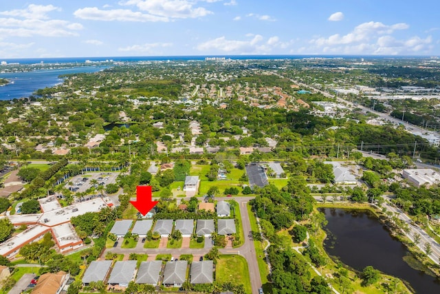 17742 Evangeline Ave, Jupiter, FL 33458 - view of property location featuring a large body of water and nearby suburban area