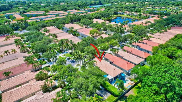 2002 Valencia Dr, Delray Beach, FL 33445 - aerial view of property's location featuring nearby suburban area and a large body of water