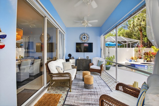 2002 Valencia Dr, Delray Beach, FL 33445 - view of sunroom