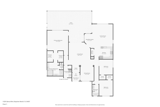 11291 Barca Blvd, Boynton Beach, FL 33437 - view of room layout