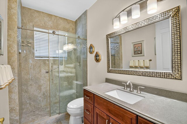 11291 Barca Blvd, Boynton Beach, FL 33437 - bathroom with vanity and a shower stall