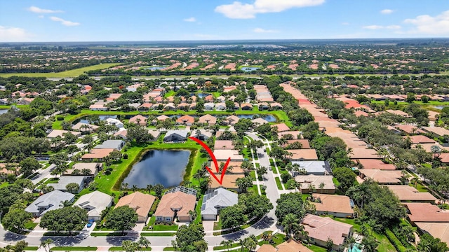 11291 Barca Blvd, Boynton Beach, FL 33437 - aerial view of residential area featuring a large body of water