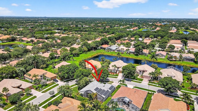 11291 Barca Blvd, Boynton Beach, FL 33437 - aerial perspective of suburban area with a nearby body of water