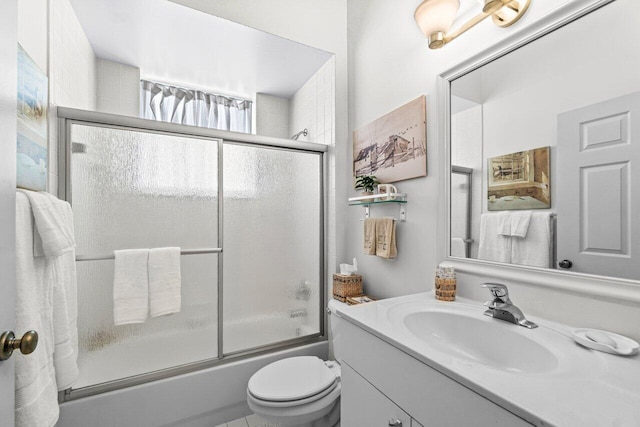 12480 Crystal Pointe Dr Unit 102, Boynton Beach, FL 33437 - bathroom featuring vanity and shower / bath combination with glass door