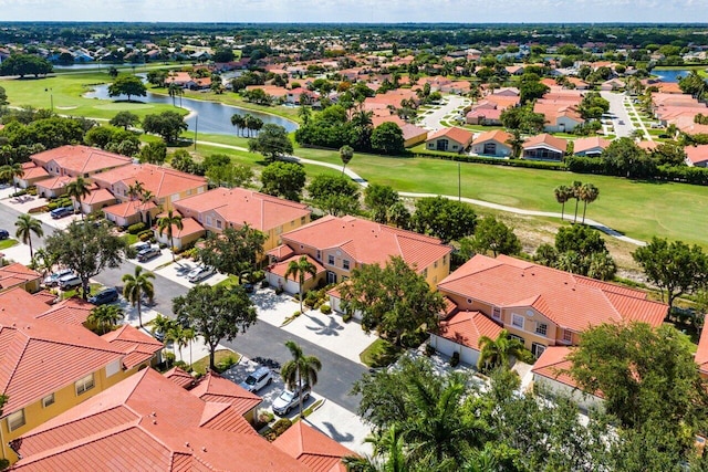 12480 Crystal Pointe Dr Unit 102, Boynton Beach, FL 33437 - aerial view of residential area with a nearby body of water and a local golf course