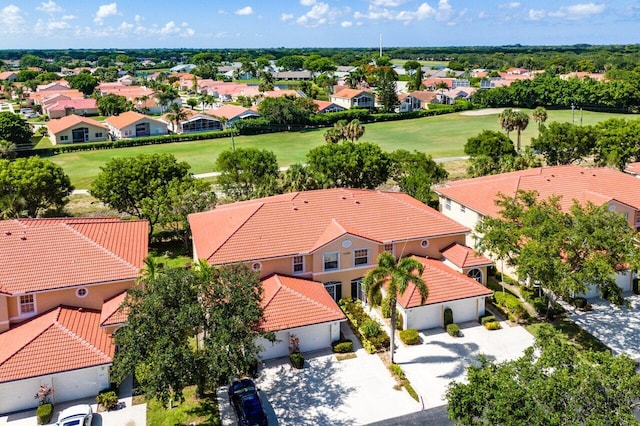 12480 Crystal Pointe Dr Unit 102, Boynton Beach, FL 33437 - aerial perspective of suburban area with a golf club