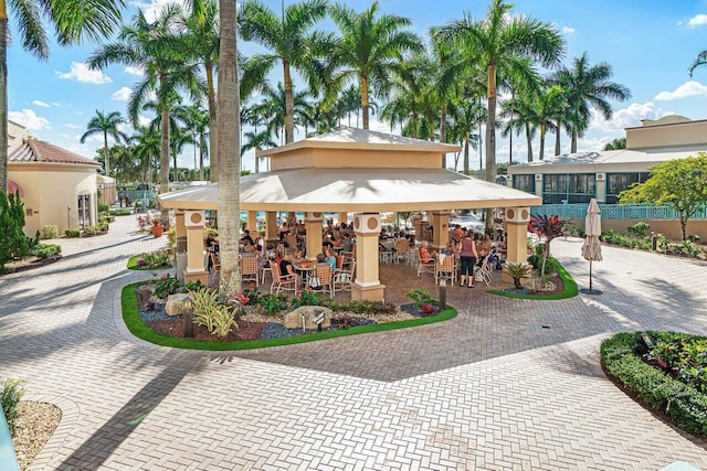 12480 Crystal Pointe Dr Unit 102, Boynton Beach, FL 33437 - surrounding community with a gazebo