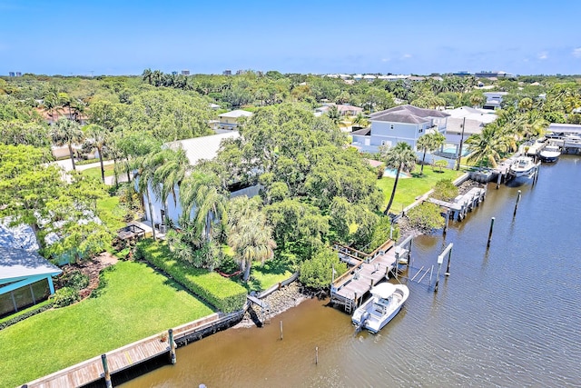 2438 Inland Cove Rd, Palm Beach Gardens, FL 33410 - bird's eye view of a nearby body of water and a tree filled landscape