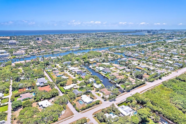 2438 Inland Cove Rd, Palm Beach Gardens, FL 33410 - aerial overview of property's location featuring a large body of water and nearby suburban area