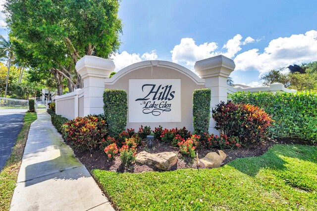 63 Lake Eden Dr, Boynton Beach, FL 33435 - view of patio featuring outdoor lounge area and a ceiling fan