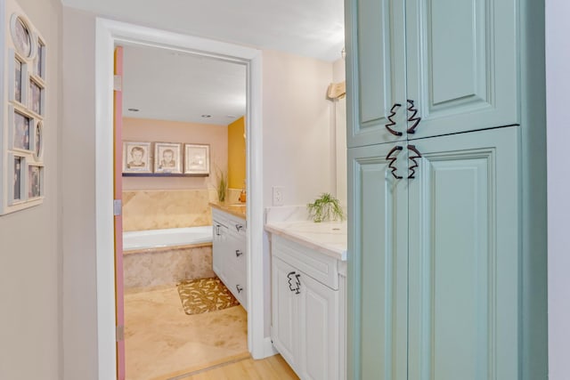 4101 N Ocean Blvd Unit 908, Boca Raton, FL 33431 - full bath featuring vanity and a bath