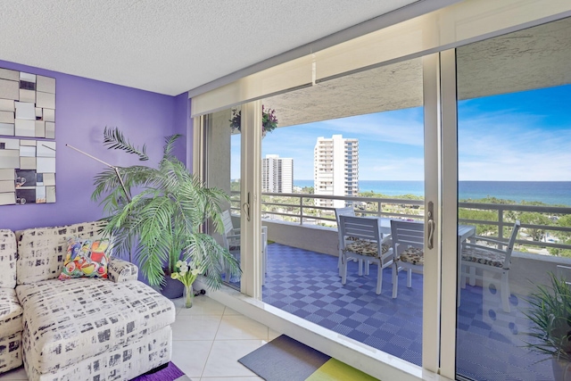 4101 N Ocean Blvd Unit 908, Boca Raton, FL 33431 - balcony featuring a water view