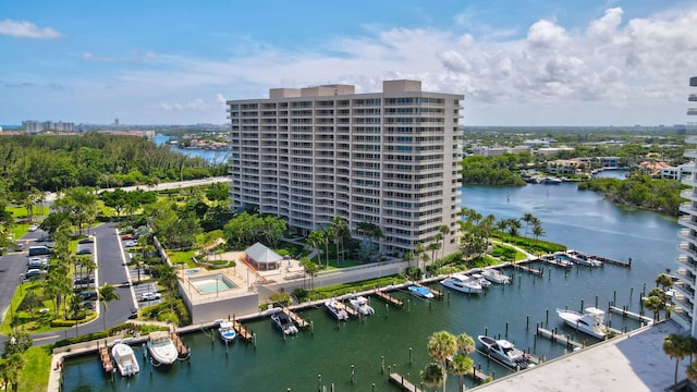 4101 N Ocean Blvd Unit 908, Boca Raton, FL 33431 - bird's eye view of a nearby body of water