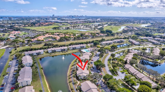 1102 Green Pine Blvd Unit A1, West Palm Beach, FL 33409 - view of property location with a large body of water