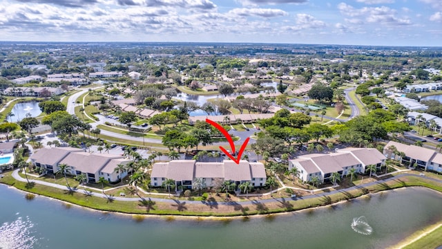 1102 Green Pine Blvd Unit A1, West Palm Beach, FL 33409 - aerial view of property's location featuring nearby suburban area