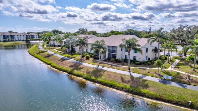 1102 Green Pine Blvd Unit A1, West Palm Beach, FL 33409 - water view with nearby suburban area