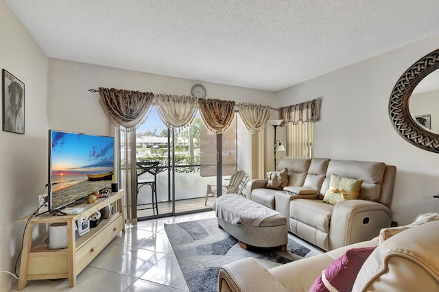 1102 Green Pine Blvd Unit A1, West Palm Beach, FL 33409 - living room with a textured ceiling
