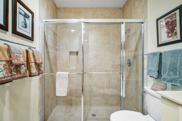 112 Palm Bay Dr Unit A, Palm Beach Gardens, FL 33418 - bathroom with a shower stall