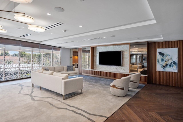 200 SE Mizner Blvd Unit 514, Boca Raton, FL 33432 - lobby featuring wooden walls