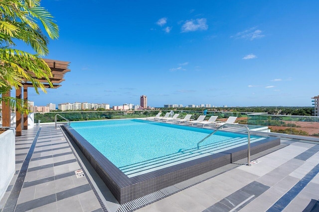 200 SE Mizner Blvd Unit 514, Boca Raton, FL 33432 - community pool featuring a city view